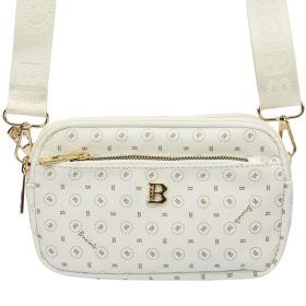 BRICIOLE 4163 bézs női oldaltáska 4 x 13 x 21 cm