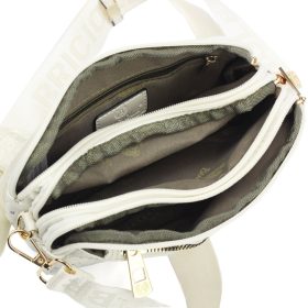 BRICIOLE 4163 bézs női oldaltáska 4 x 13 x 21 cm