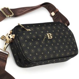 BRICIOLE 4163 fekete női oldaltáska 4 x 13 x 21 cm