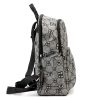 B.Cavalli BC1232 szürke mintás női hátizsák 25 x 32 x 16 cm