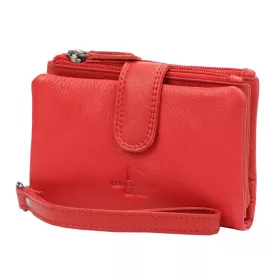   Coveri EC-7601-29 piros női bőr pénztárca 13.5 x 9.5 x 3.5 cm