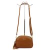 Pierre Cardin 4500 FTT barna női bőr válltáska 23.5 x 16.5 x 9 cm