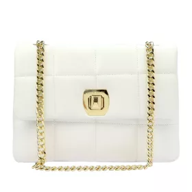   Pierre Cardin FRZ 1957 fehér női bőr válltáska 29 x 21 x 11 cm