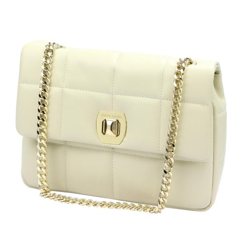 Pierre Cardin FRZ 1957 bézs női bőr válltáska 29 x 21 x 11 cm 