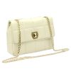 Pierre Cardin FRZ 1957 bézs női bőr válltáska 29 x 21 x 11 cm 