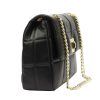 Pierre Cardin FRZ 1957 fekete női bőr válltáska 29 x 21 x 11 cm 
