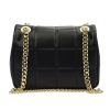 Pierre Cardin FRZ 1956 SAVAGE fekete női bőr válltáska 22 x 16 x 8 cm