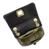 Pierre Cardin FRZ 1956 SAVAGE fekete női bőr válltáska 22 x 16 x 8 cm