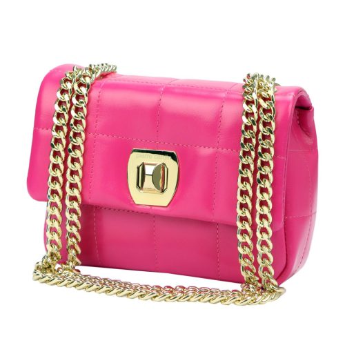 Pierre Cardin FRZ 1956 SAVAGE magenta női bőr válltáska 22 x 16 x 8 cm