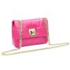 Pierre Cardin FRZ 1956 SAVAGE magenta női bőr válltáska 22 x 16 x 8 cm