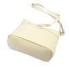 Luka 20-076 krém női bőr válltáska, oldaltáska, crossbody 24 x 20 x 10 cm