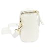 MiaMore 01-001 GOLD fehér női bőr oldaltáska, crossbody 22 x 13 x 7 cm