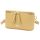 MiaMore 01-001 GOLD homok színű női bőr oldaltáska, crossbody 22 x 13 x 7 cm