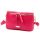 MiaMore 01-001 DOLLARO GOLD magenta női bőr kézitáska 22 x 13 x 7 cm