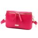MiaMore 01-001 DOLLARO GOLD magenta női bőr kézitáska 22 x 13 x 7 cm