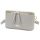MiaMore 01-001 GOLD szürke női bőr oldaltáska, crossbody 22 x 13 x 7 cm