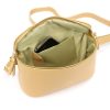 Luka 01-001 GOLD homok női bőr oldaltáska, crossbody 22 x 13 x 7 cm