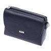 MiaMore 01-067 navy női bőr válltáska, oldaltáska 23 x 19 x 9 cm