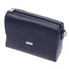 MiaMore 01-067 navy női bőr válltáska, oldaltáska 23 x 19 x 9 cm