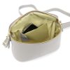 Luka 01-001 GOLD szürke női bőr oldaltáska, crossbody 22 x 13 x 7 cm