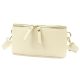 Luka 01-001 GOLD bézs női bőr oldaltáska, crossbody 22 x 13 x 7 cm