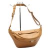 Luka 24-010 konyak női bőr övtáska, crossbody  34 x 19 x 13 cm