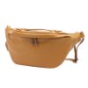Luka 24-010 konyak női bőr övtáska, crossbody  34 x 19 x 13 cm