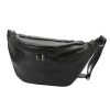 Luka 24-010 DOLLARO zöld női bőr övtáska, crossbody 34 x 19 x 13 cm