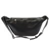 Luka 24-010 DOLLARO zöld női bőr övtáska, crossbody 34 x 19 x 13 cm