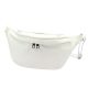 Luka 24-010 DOLLARO fehér női bőr övtáska, crossbody 34 x 19 x 13 cm