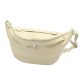 Luka 24-010 DOLLARO krém női bőr övtáska, crossbody 34 x 19 x 13 cm