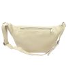 Luka 24-010 DOLLARO krém női bőr övtáska, crossbody 34 x 19 x 13 cm