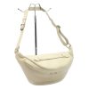 Luka 24-010 DOLLARO krém női bőr övtáska, crossbody 34 x 19 x 13 cm