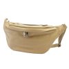 Luka 24-010 DOLLARO bézs női bőr övtáska, crossbody 34 x 19 x 13 cm