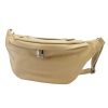 Luka 24-010 DOLLARO bézs női bőr övtáska, crossbody 34 x 19 x 13 cm