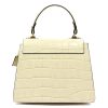 Luka 20-051 L COCO bézs női bőr kézitáska, válltáska 22 x 17 x 10 cm