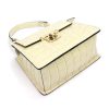 Luka 20-051 L COCO bézs női bőr kézitáska, válltáska 22 x 17 x 10 cm