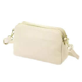 Luka 24-013 krém női bőr válltáska 24 x 15 x 11 cm