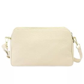 Luka 24-013 krém női bőr válltáska 24 x 15 x 11 cm