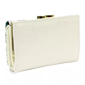   Gregorio mintás, színes női lakkbőr pénztárca, RFID 12,5 × 9 cm