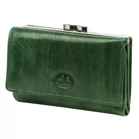   EL FORREST 579-18 RFID zöld női bőr pénztárca 12 x 9 x 2.5 cm