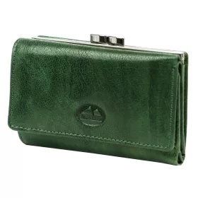   EL FORREST 579-18 RFID zöld női bőr pénztárca 12 x 9 x 2.5 cm