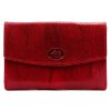 EL FORREST 866-58 RFID piros női bőr pénztárca 8.5 x 10.5 x 3 cm