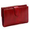 EL FORREST 866-58 RFID piros női bőr pénztárca 8.5 x 10.5 x 3 cm