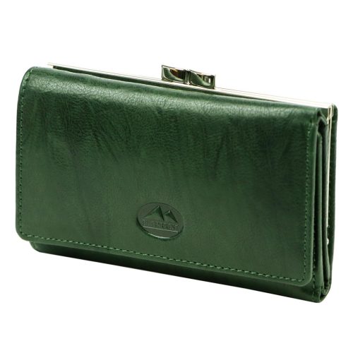 EL FORREST 948-18 RFID zöld női bőr pénztárca 14.5 x 9 x 3 cm