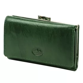   EL FORREST 948-18 RFID zöld női bőr pénztárca 14.5 x 9 x 3 cm