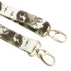 Gregorio Pasek Italia khaki mintás női vállpánt 120 x 2.5 cm 