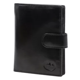   EL FORREST 703-67 RFID fekete férfi bőr pénztárca 10.5 x 12.5 x 3 cm