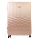 Leonardo da Vinci rosegold ABS keményfalú bőrönd 54 x 85 x 32 cm
