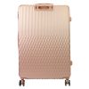Leonardo da Vinci rosegold ABS keményfalú bőrönd 54 x 85 x 32 cm
